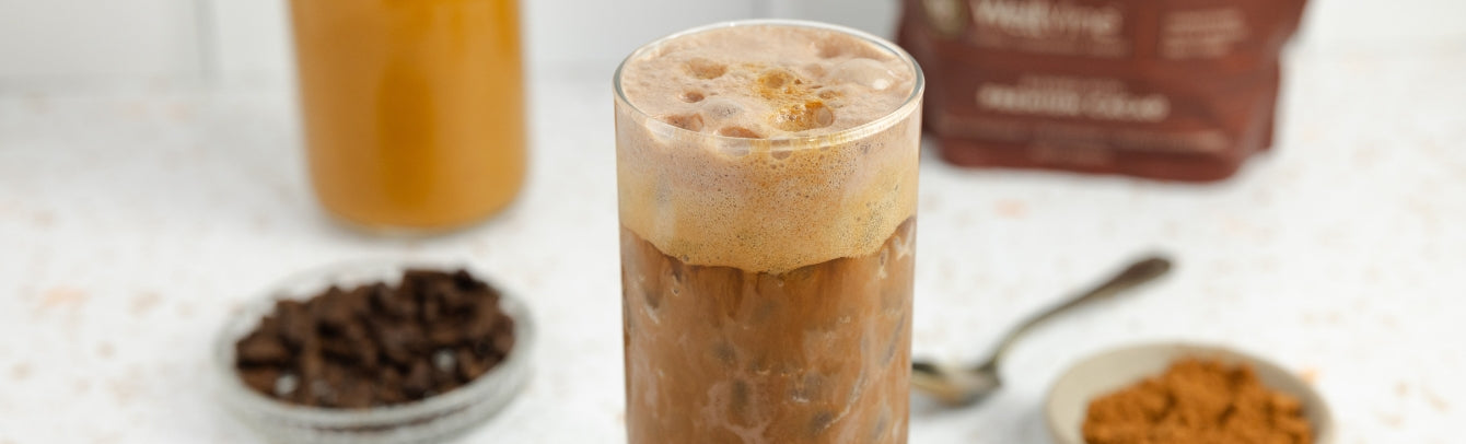 Homemade pumpkin spice latte