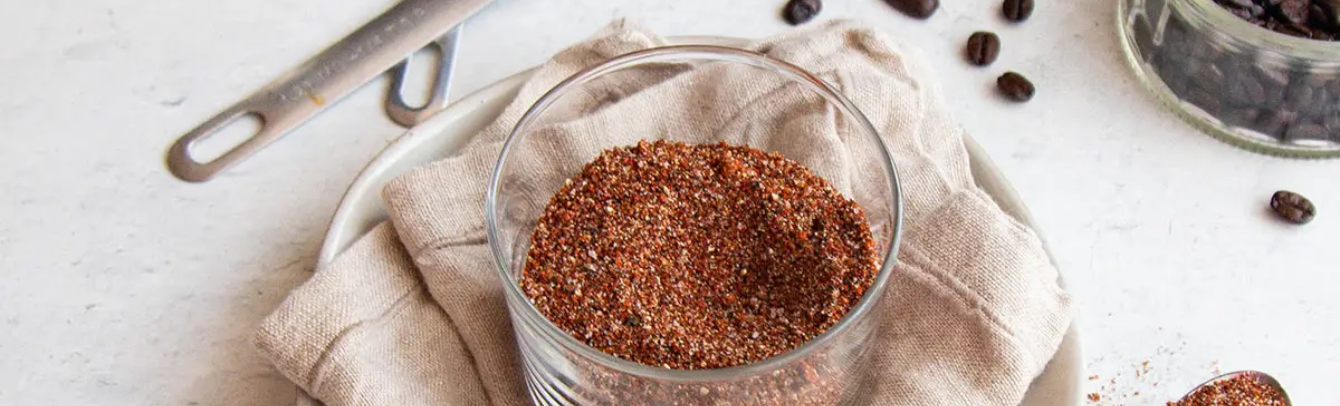Bold coffee rub recipe