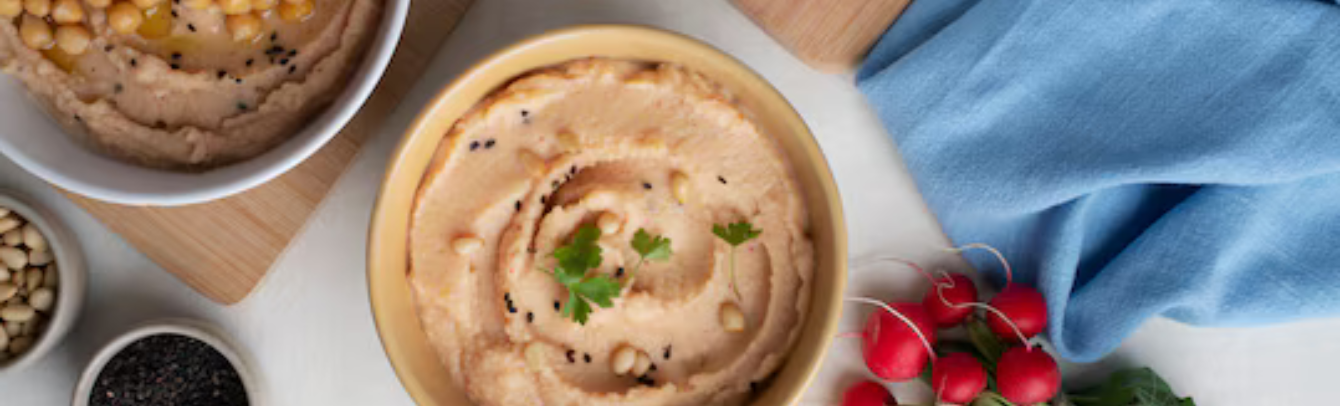 Healthy hummus recipe