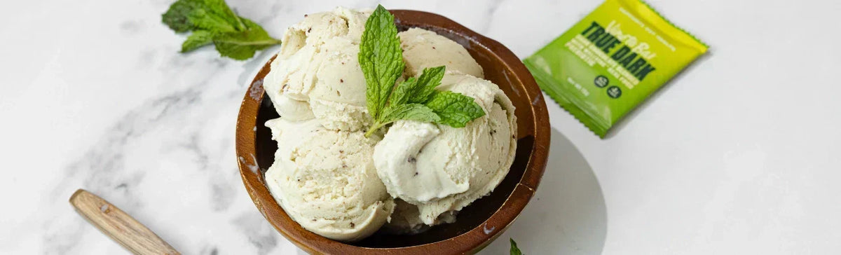 High-Protein Mint Chocolate Chip Ice Cream